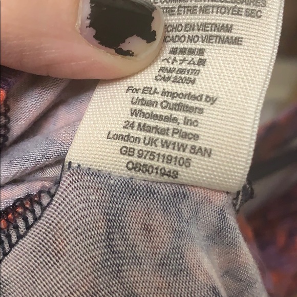 3/$20 Free People Floral Top - Picture 5 of 8